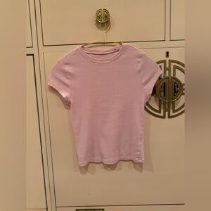 Soft Pink Short Sleeve Women's Tee